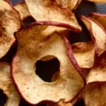 Crispy and delicious homemade Air Fryer apple chips