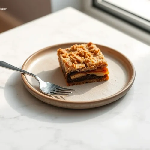 Delicious Apple Pie Brownie Bars with Streusel Topping