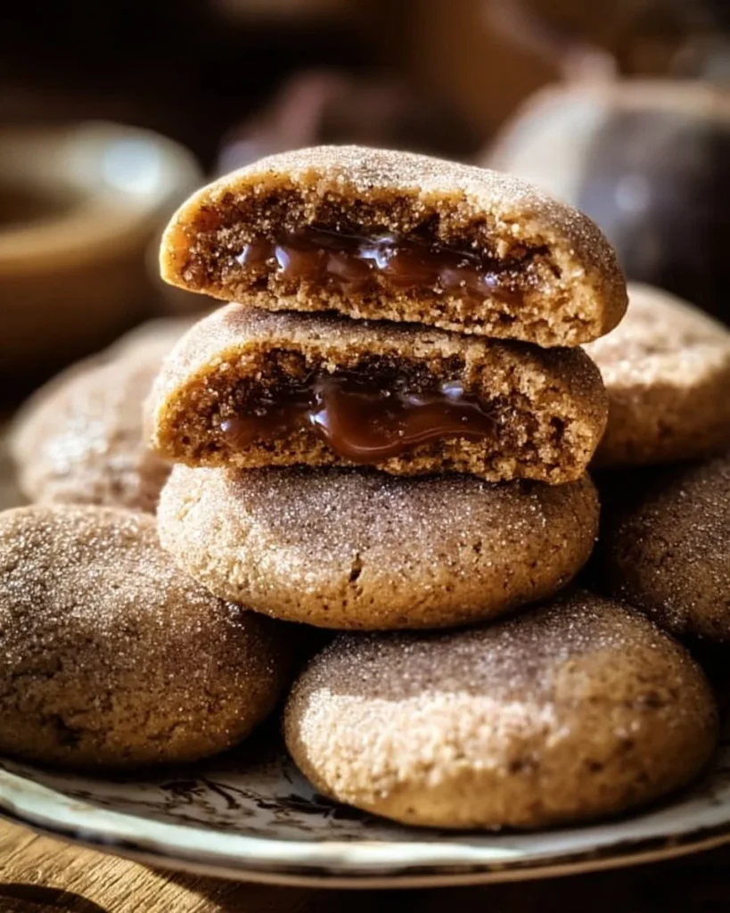 Delicious Brown Sugar Cinnamon Cookies on a baking tray