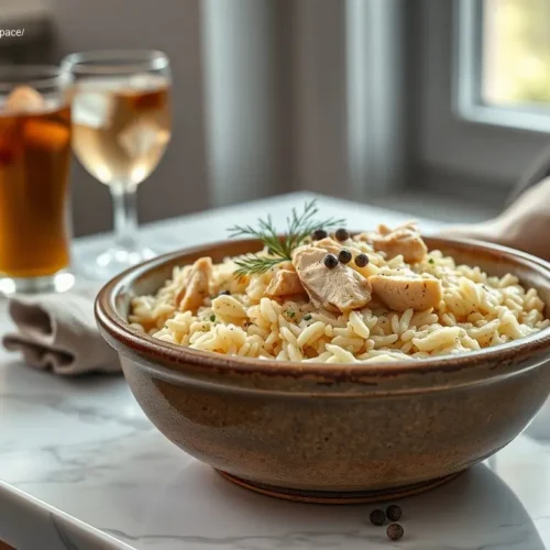 Creamy Ranch Chicken and Rice a delicious lazy dinner