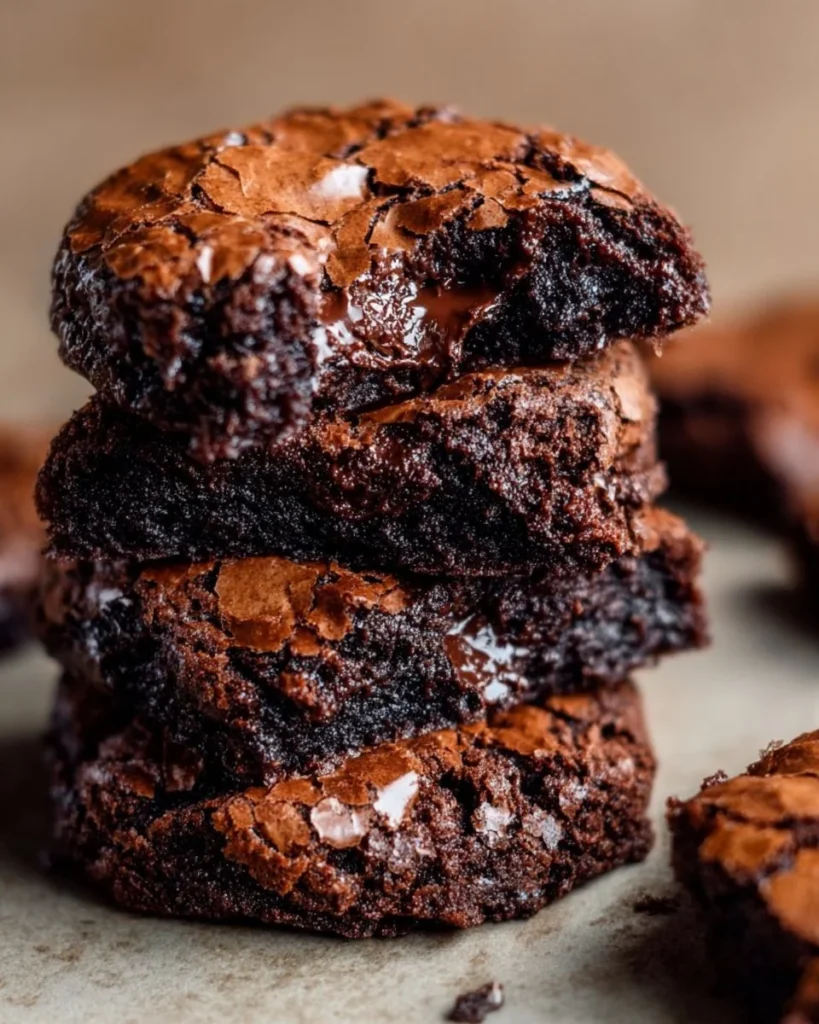 Fudgy chewy browkies featuring brownies and cookies for a delicious dessert.