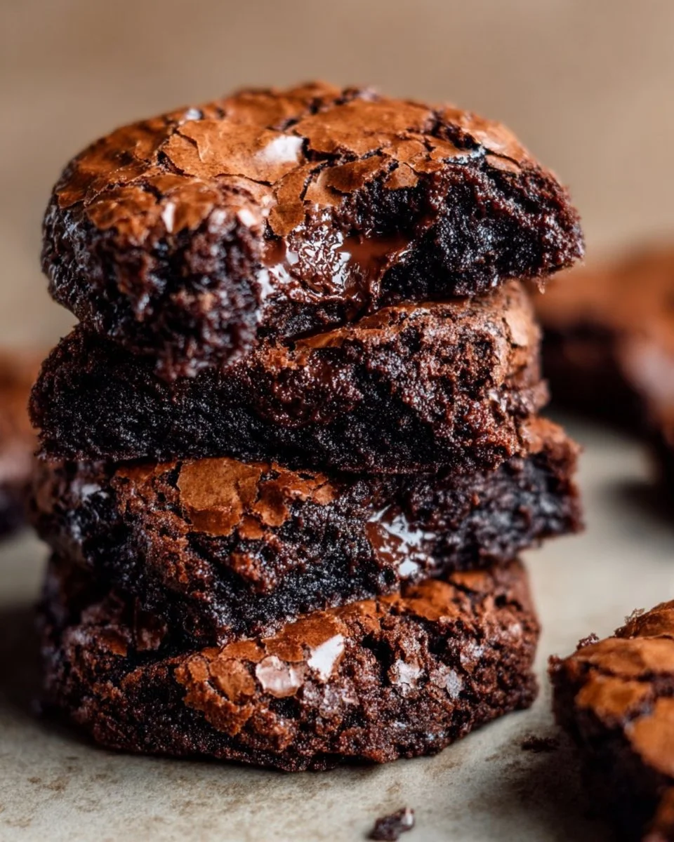 Fudgy chewy browkies featuring brownies and cookies for a delicious dessert.