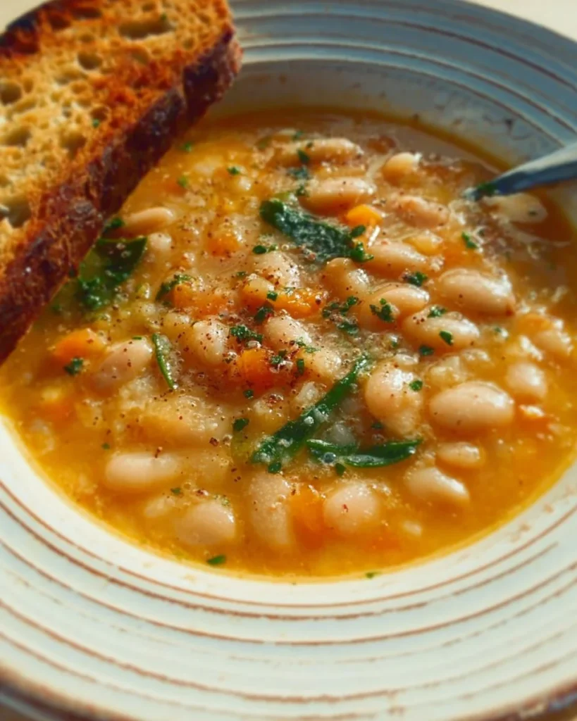 THE BEST WHITE BEAN SOUP