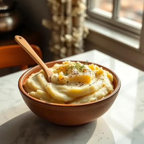 Delicious Dairy-Free Vegan Mashed Potatoes, perfect for Thanksgiving