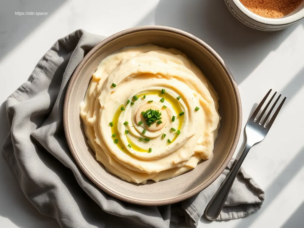 Delicious Dairy-Free Vegan Mashed Potatoes, perfect for Thanksgiving